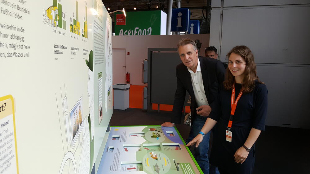Wenzel bei IdeenExpo Stickstoffkreislauf © Deutsche Bundesstiftung Umwelt
